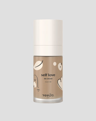 Natuurlijke en ecologische BB-crème Self Love voor het gezicht in de kleur Zonnig Beige 30 ml, Resibo - 1