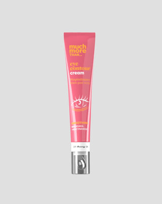 Verzachtende oogcrème met niacinamide en bakuchiol, Much More Than - 1