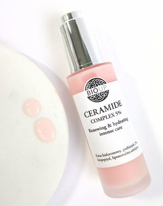 Serum CERAMIDE Complex 5% o działaniu nawilżającym i przeciwzmarszczkowym BIOUP - 2