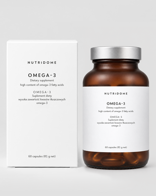 Omega-3 Nutridome voor immuniteit en goede werking van de hersenen, het hart en het gezichtsvermogen, 60 capsules - 3