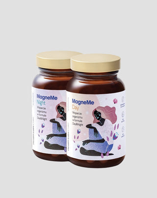 Magnesium met toevoeging van de actieve vorm van vitamine B6 MagneMe van Health Labs Care 120 capsules - 1