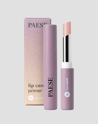 Verzorgende lippenbalsem met een subtiele roze tint, Nanorevit van Paese. - 2