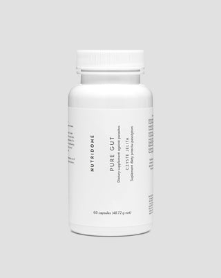 Voedingssupplement tegen parasieten ter ondersteuning van de reiniging van het lichaam Zuivere Darmen Nutridome 60 stuks - 1