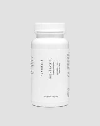 Resveratrol capsules ter ondersteuning van het bloedsomloopsysteem en bescherming tegen atherosclerose Nutridome 60 stuks - 1