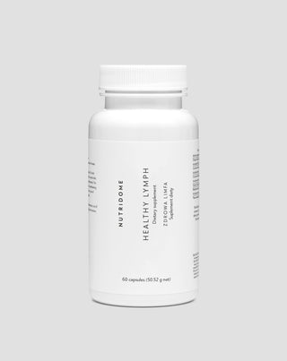 Voedingssupplement voor het lymfestelsel, ontgifting en circulatie Gezonde Limfe Nutridome 60 stuks - 1