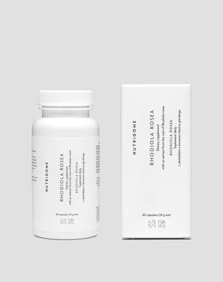Rhodiola Rosea tegen stress, vermoeidheid, geheugen en concentratie Nutridome 60 capsules - 2