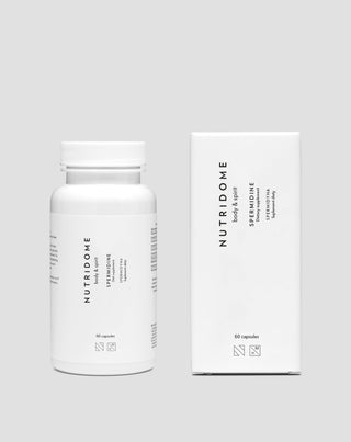 Spermidine voor gezondheidsbehoud, celregeneratie en concentratie Nutridome 60 stuks. - 2