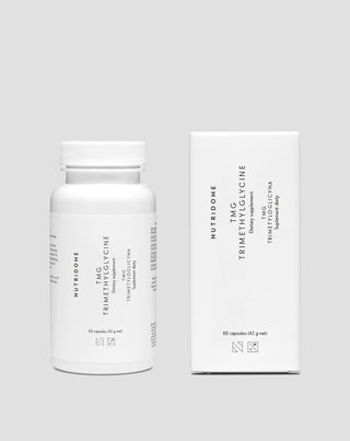 Trimethylglycine Betaïne TMG voor het homocysteïnemetabolisme en ondersteuning van het hart- en vaatstelsel Nutridome 60 stuks - 2