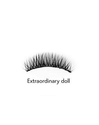 Herbruikbare kunstwimpers op een 2D strip voor een natuurlijk effect, Extraordinary Doll Bamm!Lashes - 2