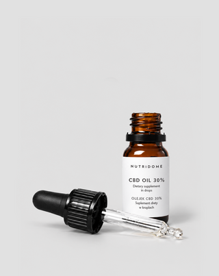 CBD-olie 30% in druppels, broad spectrum zonder THC met CBG en CBN Nutridome - 4
