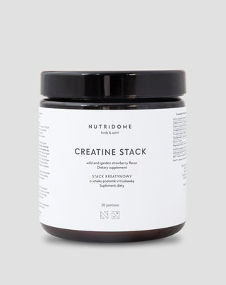 Creatinestack met magnesium, ALA-zuur en taurine voor stabiele energie en vitaliteit Nutridome 300g - 2