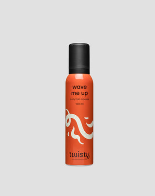 Wave me up Twisty krulfixerende mousse voor krullend haar zonder het te verzwaren - 1