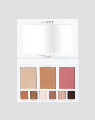 Butterfly Makeup-palet van blushes en bronzers van Affect Professional Cosmetics - 3