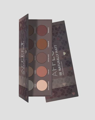 Geperst oogschaduwpalet Naturally Matt Pressed Eyeshadows Palette Affect Professional Cosmetics - 1