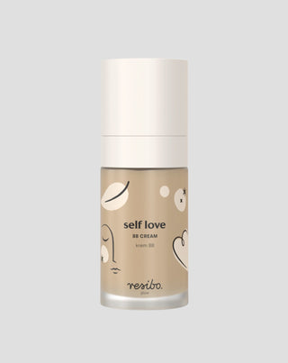 Natuurlijke en ecologische BB-crème Self Love voor het gezicht in de tint Natuurlijk Beige 30 ml Resibo - 1