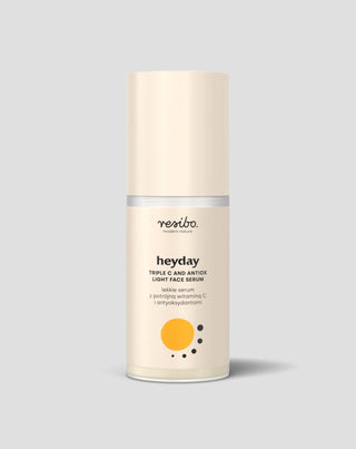 Voedend, verhelderend Heyday gezichtsserum met antioxidanten en driedubbele vitamine. C 30 ml Resibo - 1