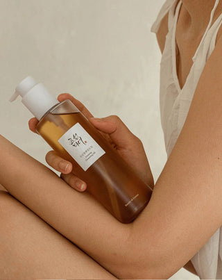 Odżywczy olejek do demakijażu z żeń-szeniem Ginseng Cleansing Oil Beauty of Joseon_3 - 4
