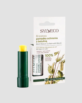 Beschermende lippenstift van berkenhout met betuline en natuurlijke oliën Sylveco - 1