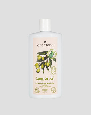 Orientana Ayurvedische Antiroos Shampoo Honing en Groene Thee - 1