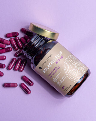 Collageen plus anti-age capsules met collageen, zink en vitamine C Nutri Clinic 90 capsules_2