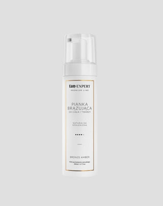 Lichte zelfbruinende mousse in de tint Bronze Amber voor gezicht en lichaam TanExpert - 1
