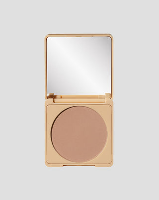 Geperste bronzer Selfglow 02 Warm met actieve ingrediënten voor gezichtscontouring Paese