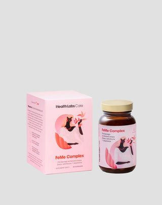 Voedingssupplement ter ondersteuning van de ijzerabsorptie FeMe Complex van Health Labs Care, 60 capsules - 1