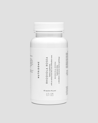 Rhodiola Rosea tegen stress, vermoeidheid, geheugen en concentratie Nutridome 60 capsules - 1
