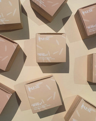 Fixerend en matterend los rijstpoeeder, lichte beige kleur Hi Rice van Paese - 3
