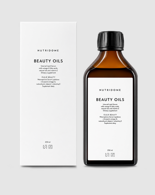 Drinkbare oliën voor de huid met Omega 6 en Vitamine E Beauty Nutridome 250 ml - 5