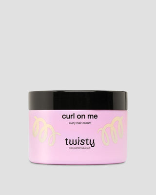 Twisty Krulcrème, activator voor natuurlijke krullen voor krullend en pluizig haar, 250 ml - 1