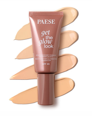 Multi-tasking lichtgewicht verhelderende foundation voor een stralende look Paese - 2