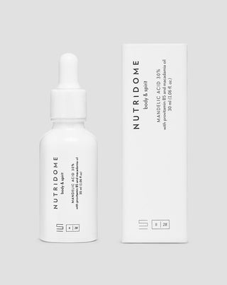 Amandelzuur 30% revitaliserend serum voor het gezicht met pro-vitamine b5 en macadamia-olie Nutridome - 3