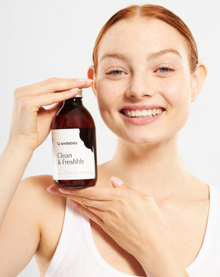 Mondspoeling met muntsmaak en tandbescherming van Smilebite - 2