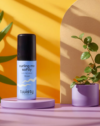 Serum voor gekruld haar tegen gespleten haarpunten, anti-pluis van Twisty - 3