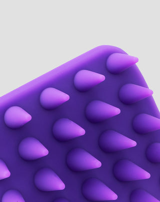 Draaibare zachte siliconen hoofdhuidmassager om de microcirculatie te stimuleren_2 - 2