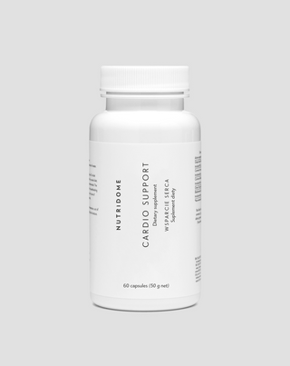 Supplement voor hart en bloedsomloop met coenzym Q10, meidoorn, thiamine en vitamine C Nutridome 60 capsules