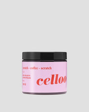 Lichaamsscrub met koffie en natuurlijke oliën om cellulitis en striae te verminderen van Celloo