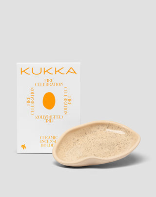Keramische handgemaakte basis voor Palo Santo van Kukka