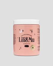 Lili&Mu geitenmelk badpoeder voor moeders met jojoba-olie en panthenol